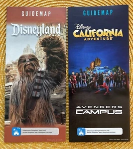 Disney’s Disneyland and California Adventure Map Guides datiert 01.10.22 - Bild 1 von 2