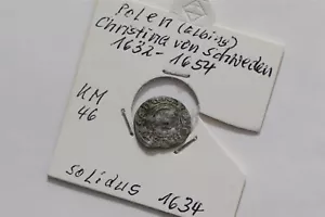 🧭 🇵🇱 POLONIA SOLIDUS 1634 B68 #76 - Imagen 1 de 5