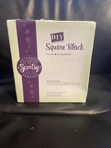 Scentsy DIY Square Black Full Size Warmer w/ 25 Watt Bulb - Retired - New Opened - Picture 1 of 6