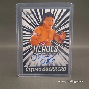 2023 Leaf Heroes of Wrestling Ultimo Guerrero Auto - Bild 1 von 2