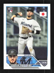 Jordan Groshans RC 2023 Topps Japan Edition Miami Marlins #6 - Picture 1 of 2