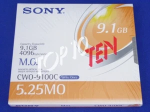 Sony CWO-9100C 9.1GB 5.25" MO Disk WORM - Bild 1 von 2