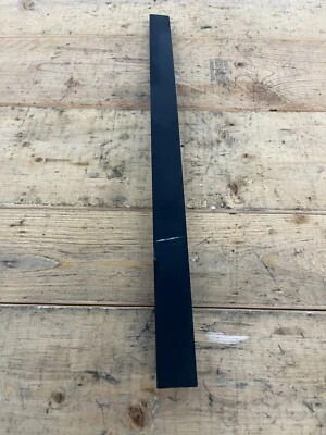 97-03 BMW E39 528 530 540 M5 LEFT EXTERIOR WINDOW GUIDE WEB COVER 51348159877 - Image 1 of 4