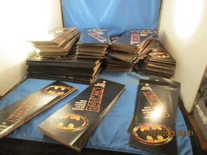 100-1989 Batman Collectibles Pamphlet Brochure Warner Bros NOS Comicon? vg cond - Picture 1 of 15
