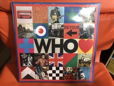 BRAND NEW EXCLUSIVE THE WHO WHO AUDIOPHILE DELUXE TRIPLE RED WHITE & BLUE VINYL - Image 1 of 3