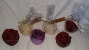 Kerze , Rose, Mit Und Ohne Klitzer - Bild 1 von 7