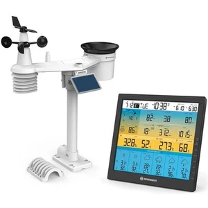 Bresser 7-in-1 Solar Powered Sensor 6-Day 4CAST PRO SF Wi-Fi Weather Station - Picture 1 of 6