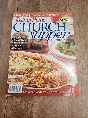 Taste Of Home, Church Supper Cookbook, Special 2008 Issue - Image 1 of 4