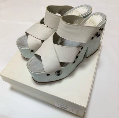 Maison Martin Margiela Wedge Sandals 38WU037 Light Blue size EU 40 JP 24.5cm Foto 1 de 4