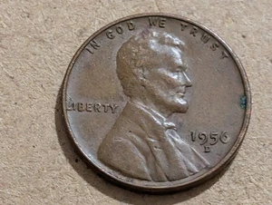 1956-D Lincoln Wheat Cent - Exact Coin Shown Circulated Ungraded Uncertified  - Picture 1 of 3