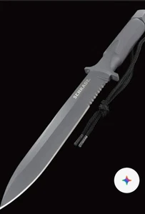 SCHRADE SCHF1 ONE PIECE SURVIVAL BUILT-IN TOOLS IN HOLLOW HANDLE NEW IN BOX.REAR - Picture 1 of 7