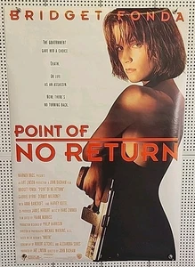 Point of No Return Poster Original 90s Bridget Fonda 1993 Promo 27x40 - Picture 1 of 17