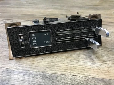 1965 65 PONTIAC GTO LEMANS USED GM DASH HEATER CONTROLS OEM - Image 1 of 4