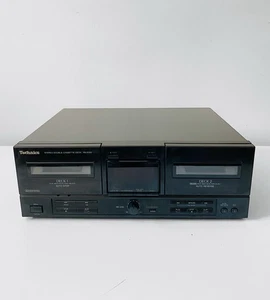 Technics RS-X120 Double Stereo Cassette Deck - Bild 1 von 9