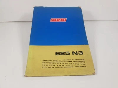 Manuale officina catalogo ricambi carrozzeria Fiat 625 N3 autocarro camion ed 70 - Immagine 1 di 4