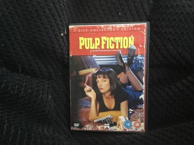 Pulp Fiction DVD 1994  Quentin Tarantino Samuel L Jackson original  - Image 1 of 4