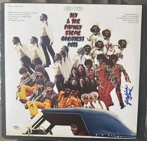 Sly & The Family Stone Signed Vinyl Greatest Hits Freddie Stone PSA/DNA Bonus - Picture 1 of 6