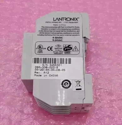 LANTRONIX XSDRSN-03 DSTni-XPress DR Industrial Device Server 080-338-000-R ptz - Image 1 of 4