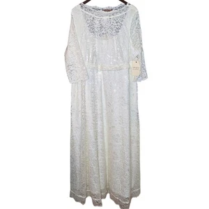 Kiyonna Bridal Wedding Dress 3X Plus Size Wedding Gown Formal Party New - Picture 1 of 11