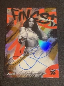 Lash Legend 2025 Topps Finest WWE Gold Refractor /50 Autograph Auto #FA-LLD - Picture 1 of 2