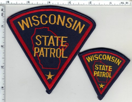 State Patrol (Wisconsin) 2nd Issue Shoulder & Cap/Hat Patch Set | eBay