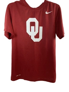 Oklahoma University OU T-shirt Nike dry fit size adult small - Picture 1 of 5
