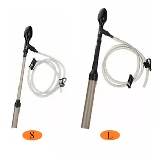 hygger Aquarium Tank Vacuum Siphon Gravel Cleaner Pump Water Change Safe - Picture 1 of 24
