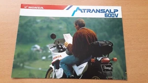 600V Transalp - Honda - Magazine - Brochure - 8 Page - Bild 1 von 8