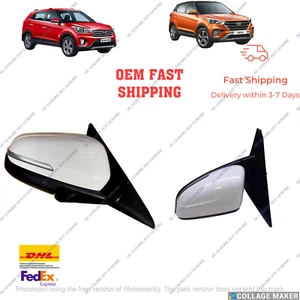 87610BV050 Fit For Hyundai Creta 2020-2024 Side Rear View Mirror Rh & Lh  Oem - Picture 1 of 9