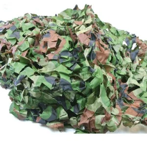 Camo Net Woodland Tactical Hide / den netting 4m x 3m New in bag - MA108 - Picture 1 of 5