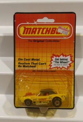 Matchbox -  MB 1 Dodge Challenger "Toyman" - Made in Macau - OVP - Bild 1 von 2