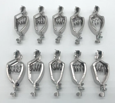 10 Pack 25 Amp Jaw Type Battery Charging Test Clips by East Penn Deka - Image 1 of 4