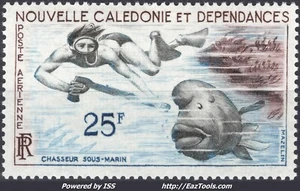 NOUVELLE CALEDONIE POSTE AERIENNE N° 69 NEUF * AVEC CHARNIERE - Picture 1 of 2