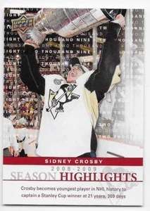 09/10 UPPER DECK SEASON HIGHLIGHTS Hockey (#SH1-SH7) U-Pick From List - Picture 1 of 8