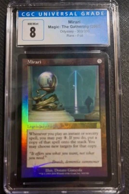 CGC 8 *FOIL* 🔮Mirari🔮- ODYSSEY Vintage 2001 MTG | NM/Mint old frame foil - Image 1 of 4