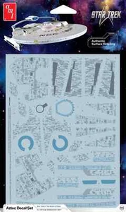 AMT Star Trek: Wrath of Khan U.S.S. Reliant Aztec Decal Set 1:537 MKA071 - Picture 1 of 1