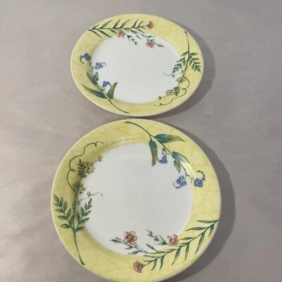 Corelle by Corning Sun Garden Salad BreadPlates 7 1/4'' Set Of 2 - Image 1 of 4