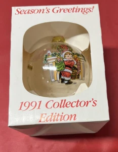 Campbell Soup Kids Vintage Decorazione Natalizia 1991 Edizione da Collezione con Scatola - Foto 1 di 8