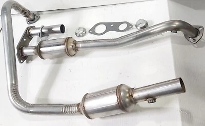 1996 1997 1998 1999 2000 GMC C3500 5.7L V8 Left Catalytic Converter - Image 1 of 4