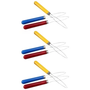 3 Pack Button Hook and Zipper Hooks for Gold Dresser Knobs Portable - Zdjęcie 1 z 12