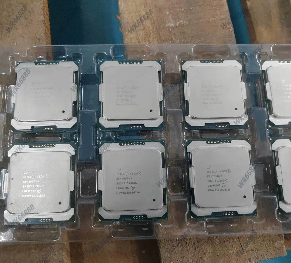 Intel Xeon E5-2650 V4 CPU processor SR2N3 LGA2011-3 2.20GHz 12-Cores 30MB 14nm - Image 1 of 1