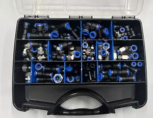 6,8 & 10MM Push fittings Kit includes Elbows, Tees, straights ETC. - Picture 1 of 3