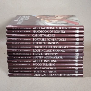 Lot Of 14 Volumes Of The Art Of Woodworking Time Life Books - Imagen 1 de 10