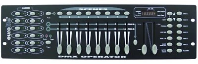 EUROLITE DMX OPERATOR 192 Kanäle Controller für bis zu 16 Geräte Lightcontroler - Bild 1 von 4