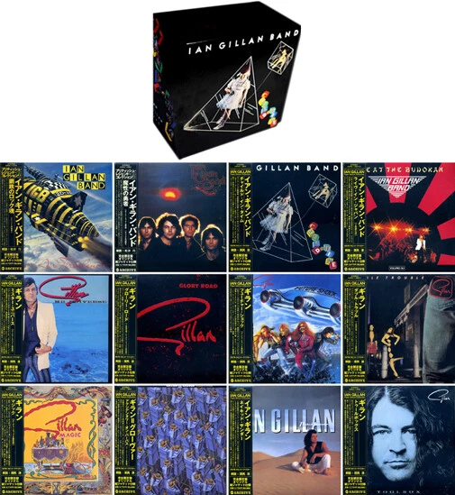 IAN GILLAN BAND "Child In Time" Japan MINI LP 15 CD (12 titles ) BOX DEEP PURPLE - Bild 1 von 1