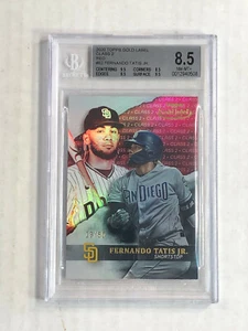 FERNANDO TATIS JR 2020 Gold Label RED HOLO SP 13/50! BGS NM-MT+ 8.5! CLASS 2 #82 - Picture 1 of 4
