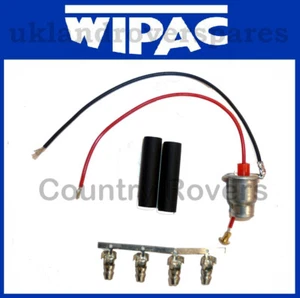 WIPAC 7" Quadoptic Classic Headlamp Pilot Light Bulb Holder & Wiring Kit S6005 - Picture 1 of 3