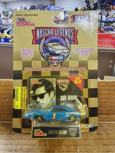 1998 Racing Champions NASCAR Legends Bud Moore #1 King Enterprises 1:64 Scale - Picture 1 of 2