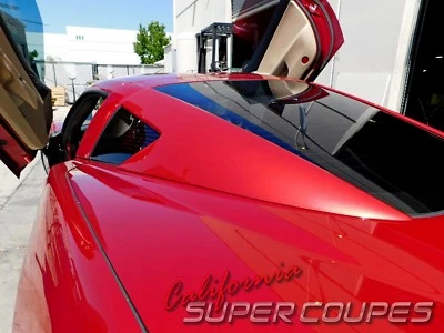 CHEVY CORVETTE C6 2005-2013 Z06,ZR1,GS AND BASE REAR WINDOW RAILS (FOR COUPE) - Image 1 of 4