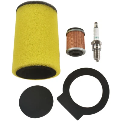 4XE-E4450-00 Air Oil Filter For Yamaha Kodiak 400 4x4 YFM400FW 93-99 Spark Plug - Image 1 of 4